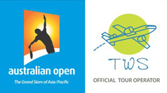 Australian Open logo Official Tour Operator